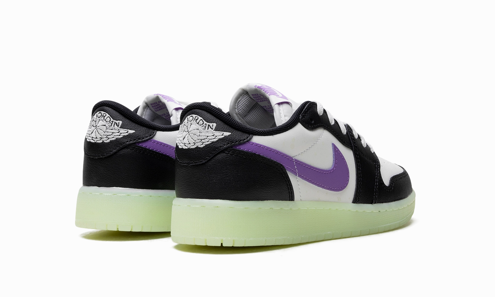Air Jordan 1 Low "Black Raspberry" Easy Steps