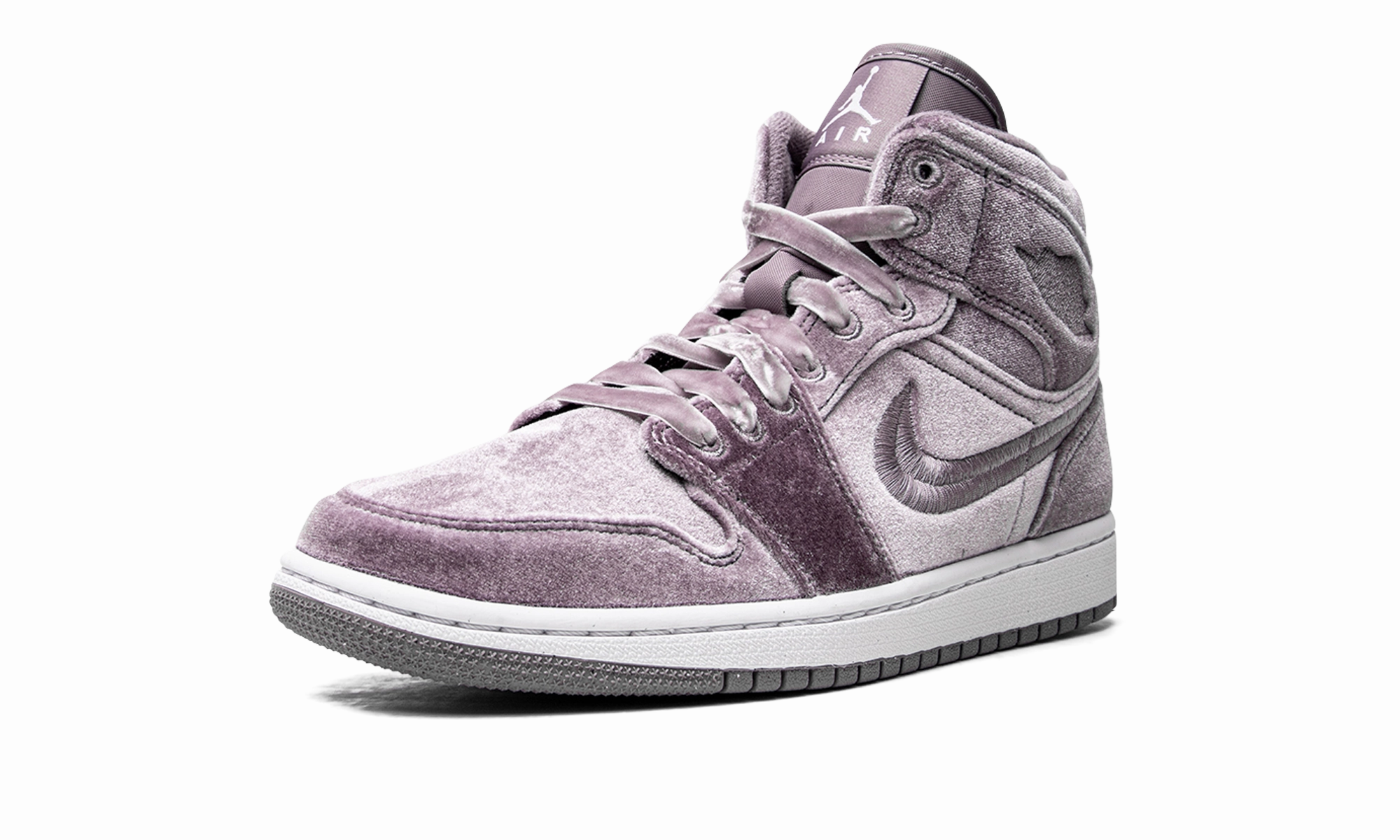 AIR JORDAN 1 MID SE WMNS "Purple Velvet" Youth Style Trend Forward