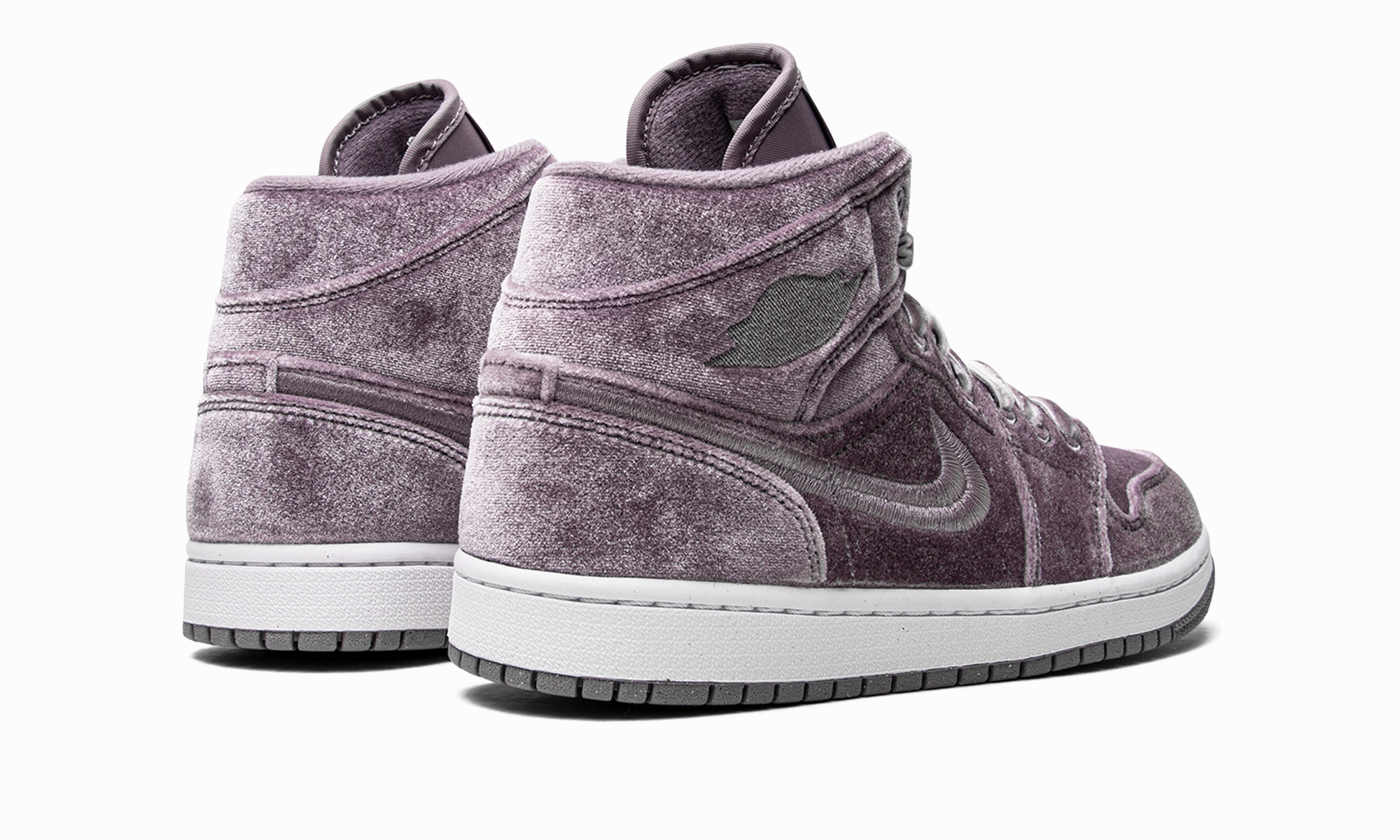 AIR JORDAN 1 MID SE WMNS "Purple Velvet" Hybrid style