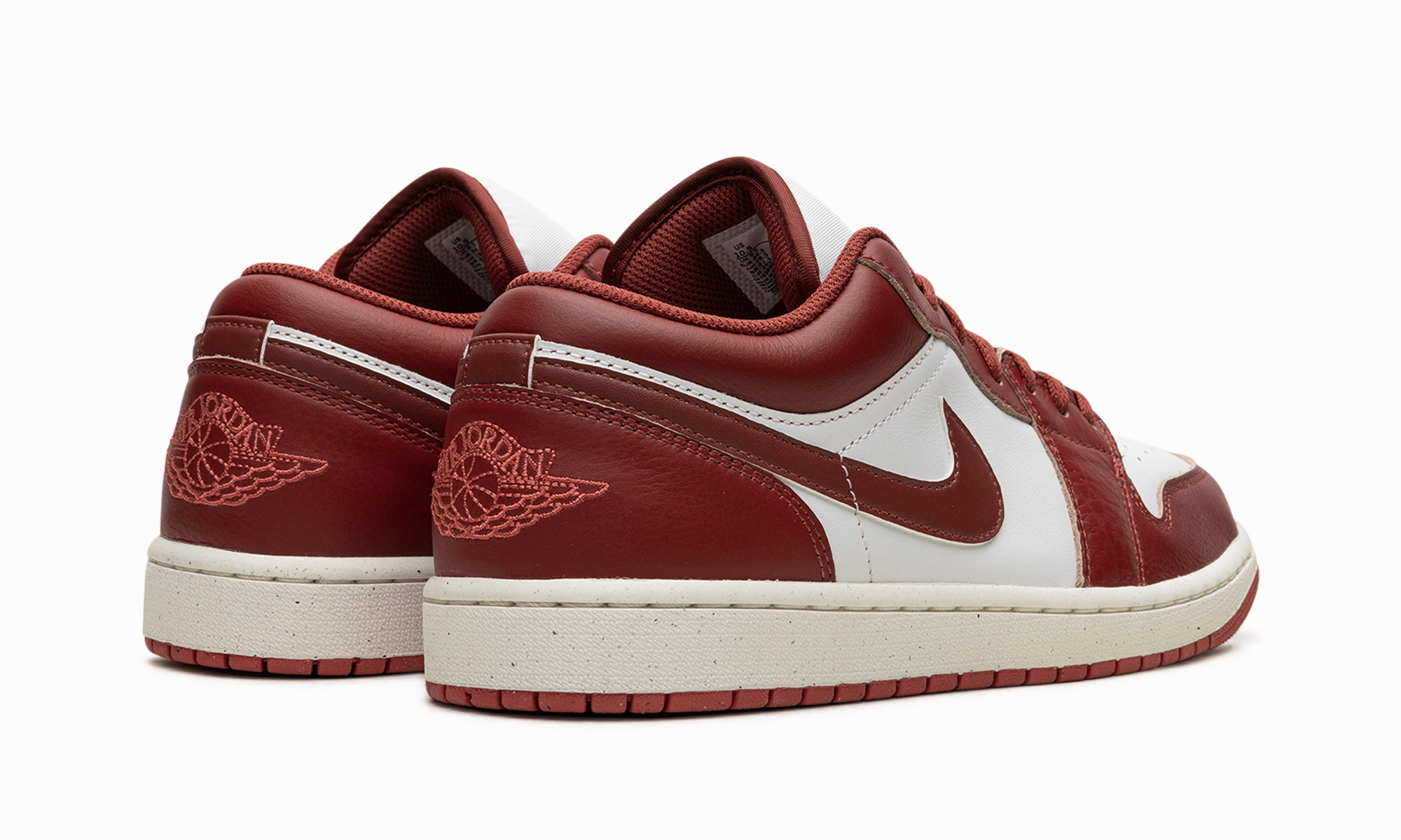 Air Jordan 1 Low SE "DUNE RED" Comfortable Cushioning On-the-Go Wear