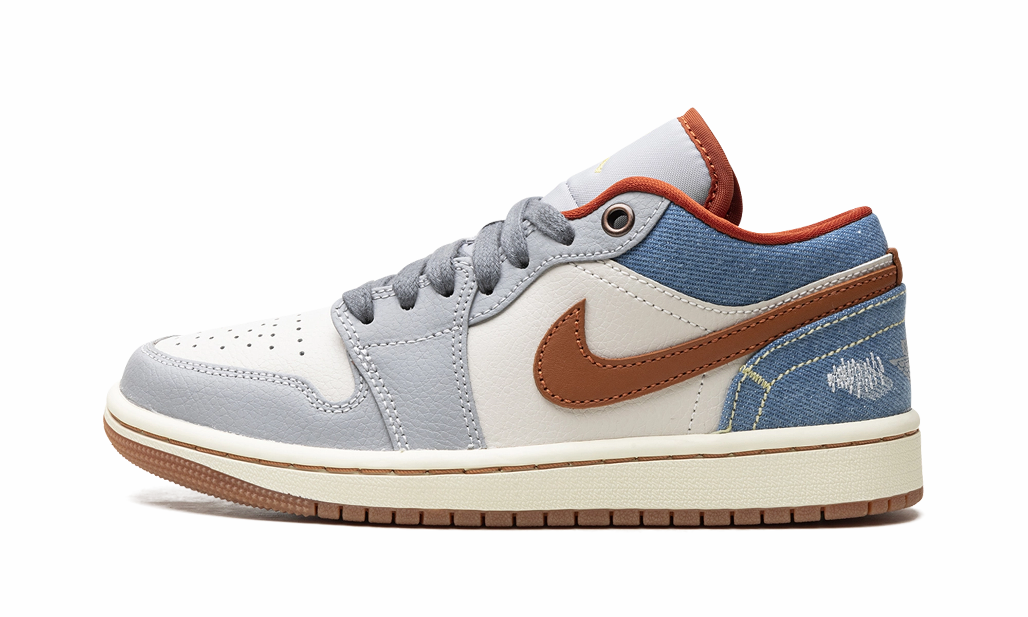 Air Jordan 1 Low WMNS "Phantom Denim" Dual Tone