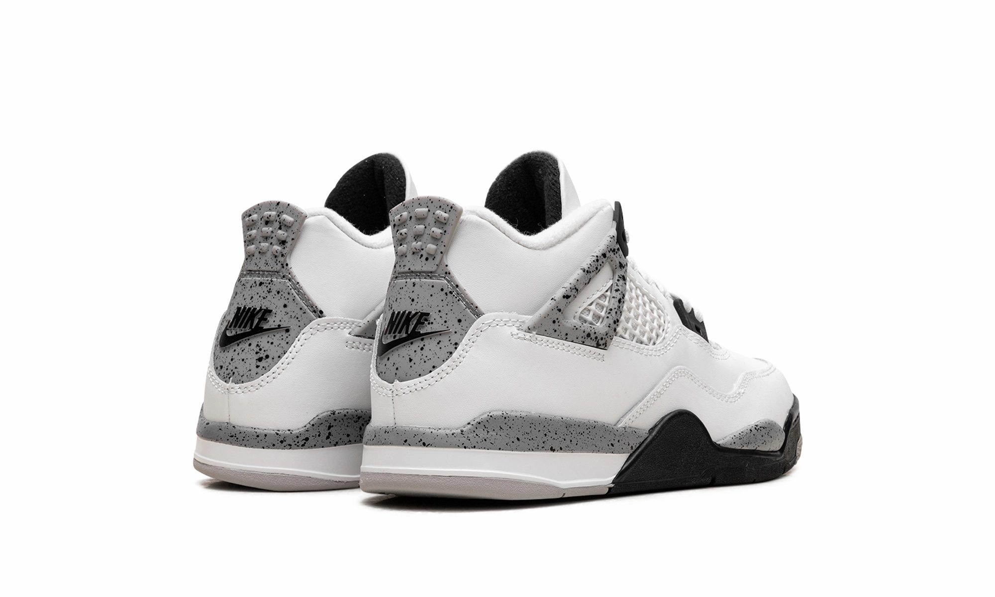 Supportive Heel Air Jordan 4 Retro PS "White Cement"