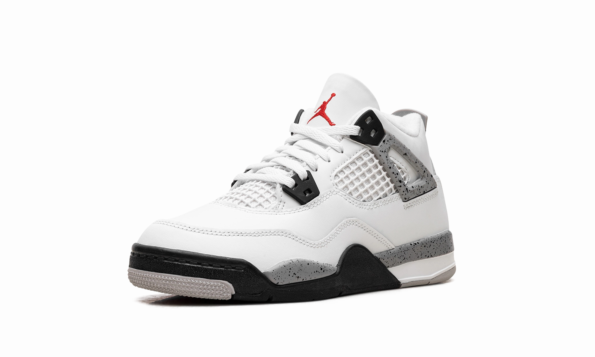 Air Jordan 4 Retro PS "White Cement" All-weather flair Clean Fit