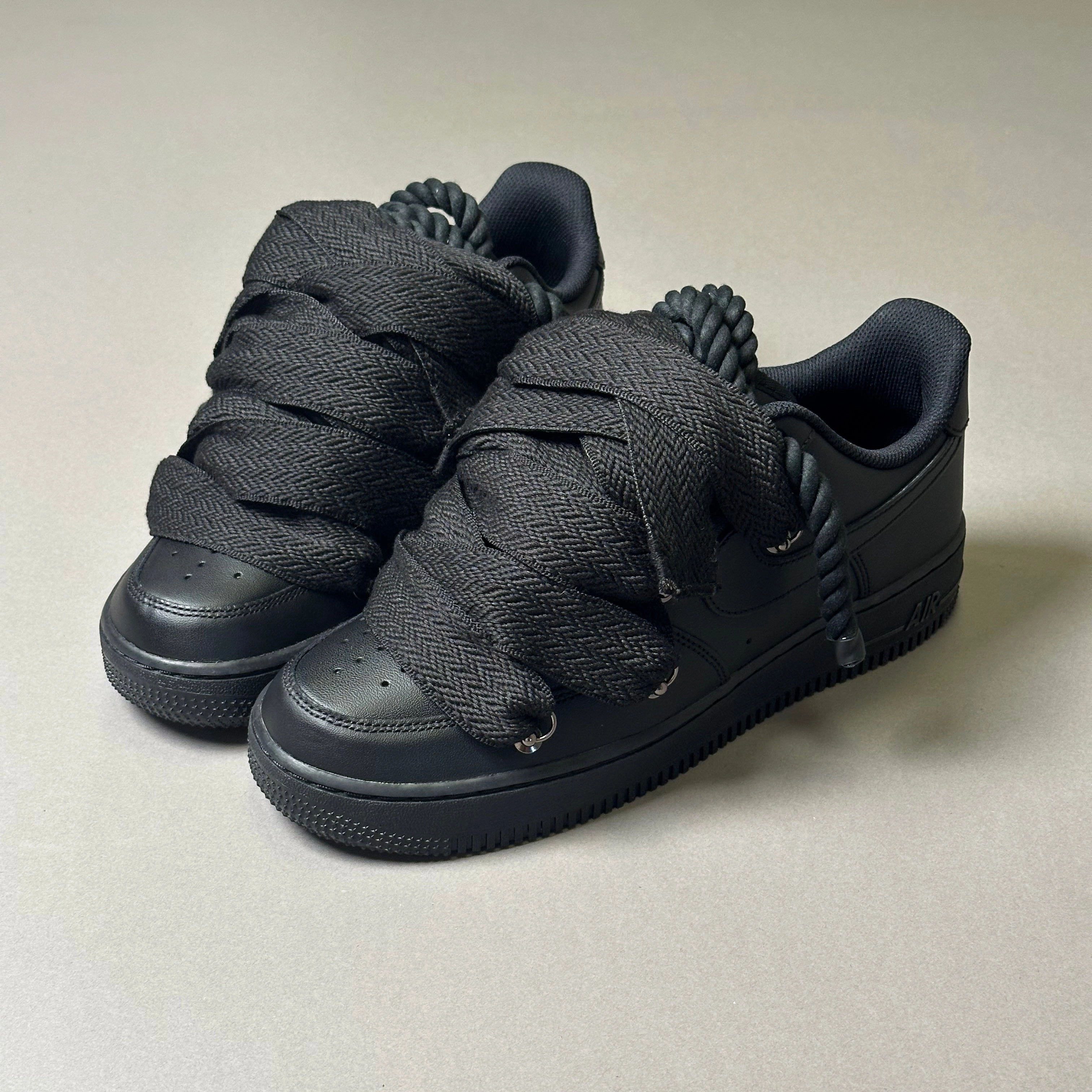 recovery - aid Nike Air Force 1 Rope Laces Lanvin??Black