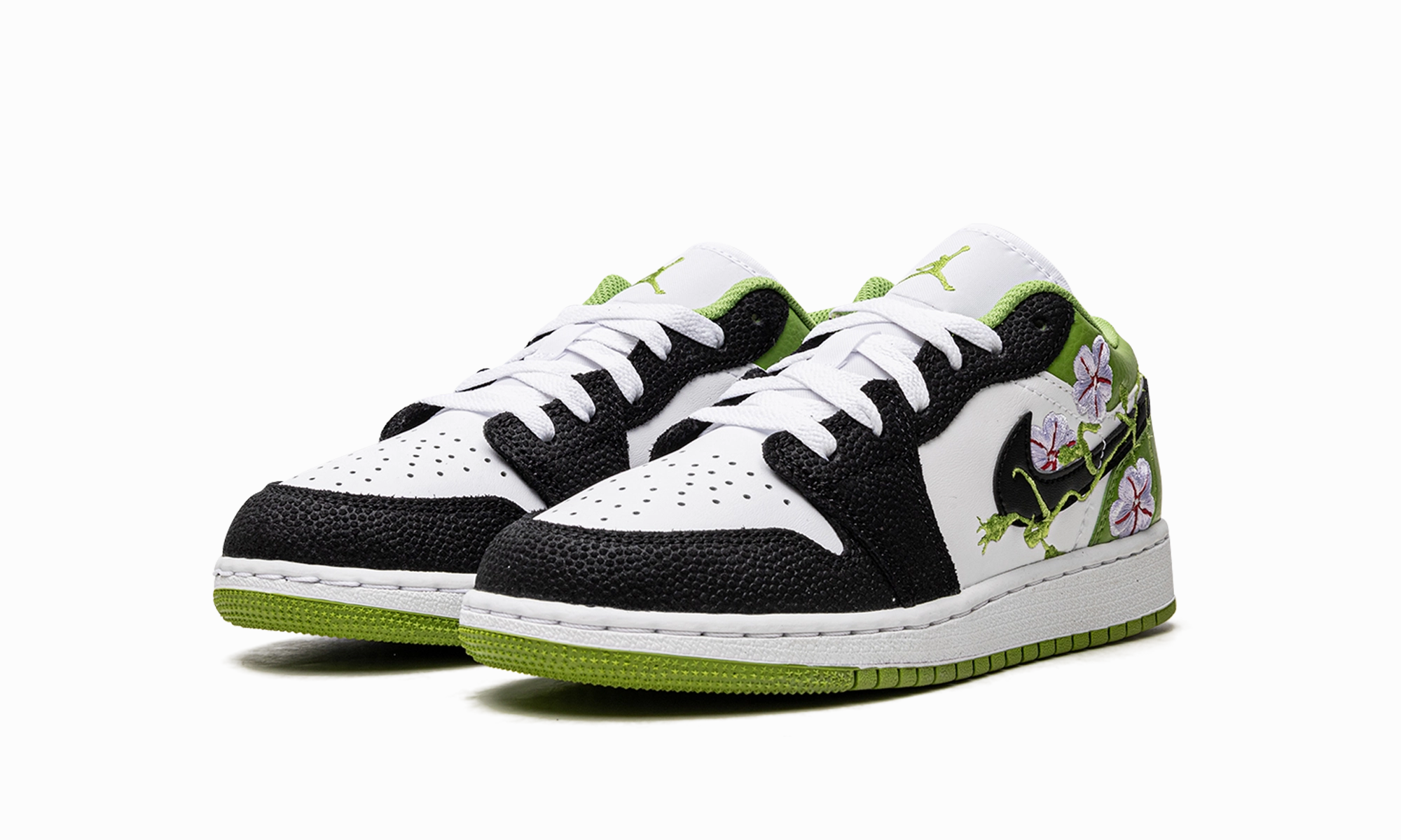 Air Jordan 1 Low SE GS "Floral" Enhanced design