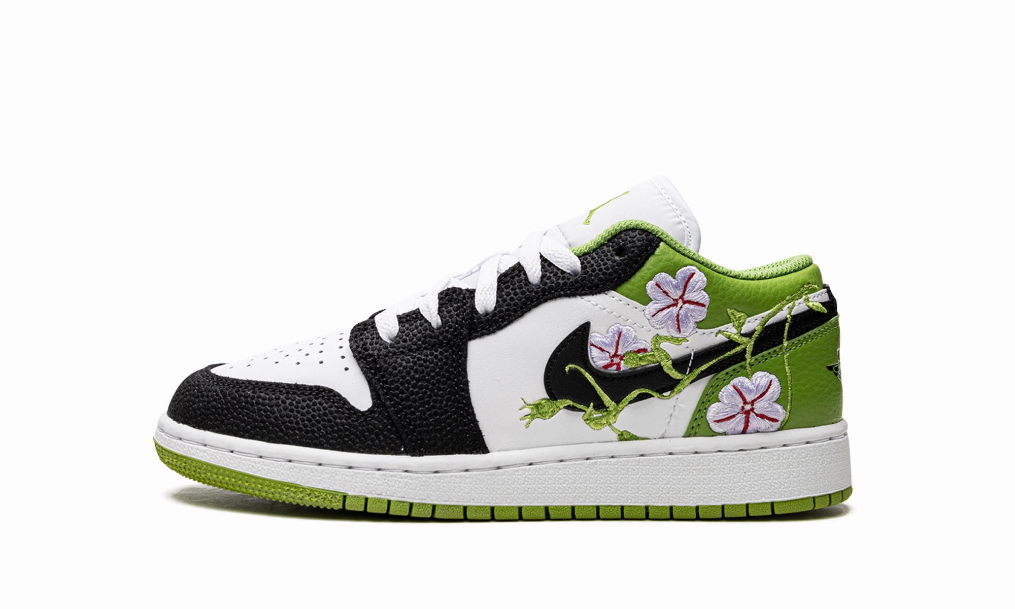 Air Jordan 1 Low SE GS "Floral" Reliable Sole Long-Distance Walking