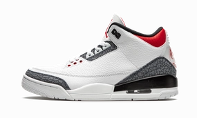 Air Jordan 3 Retro SE-T Denim "Japan Exclusive - Fire Red" Adaptive Steps Work Ready