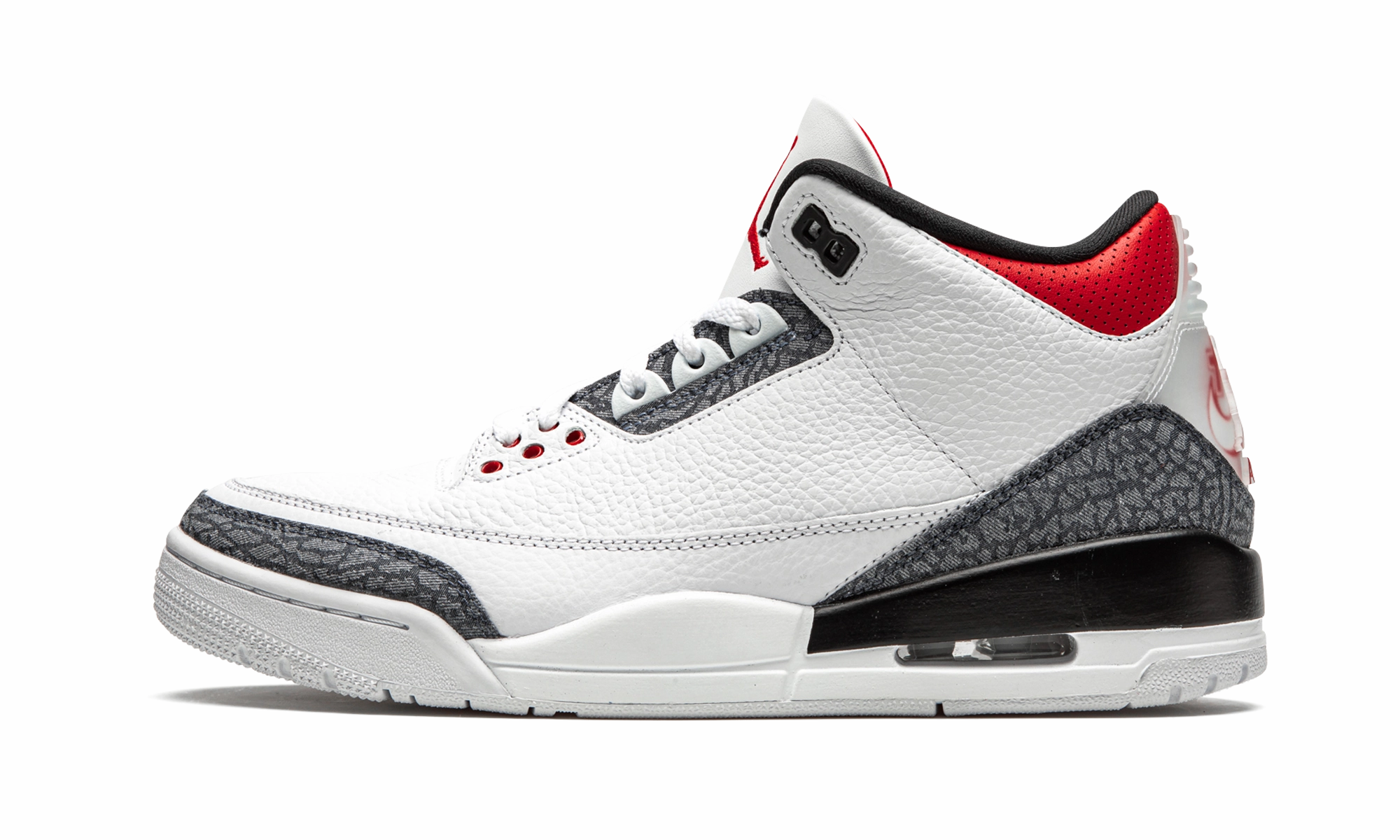 Air Jordan 3 Retro SE-T Denim "Japan Exclusive - Fire Red" Adaptive Steps Work Ready