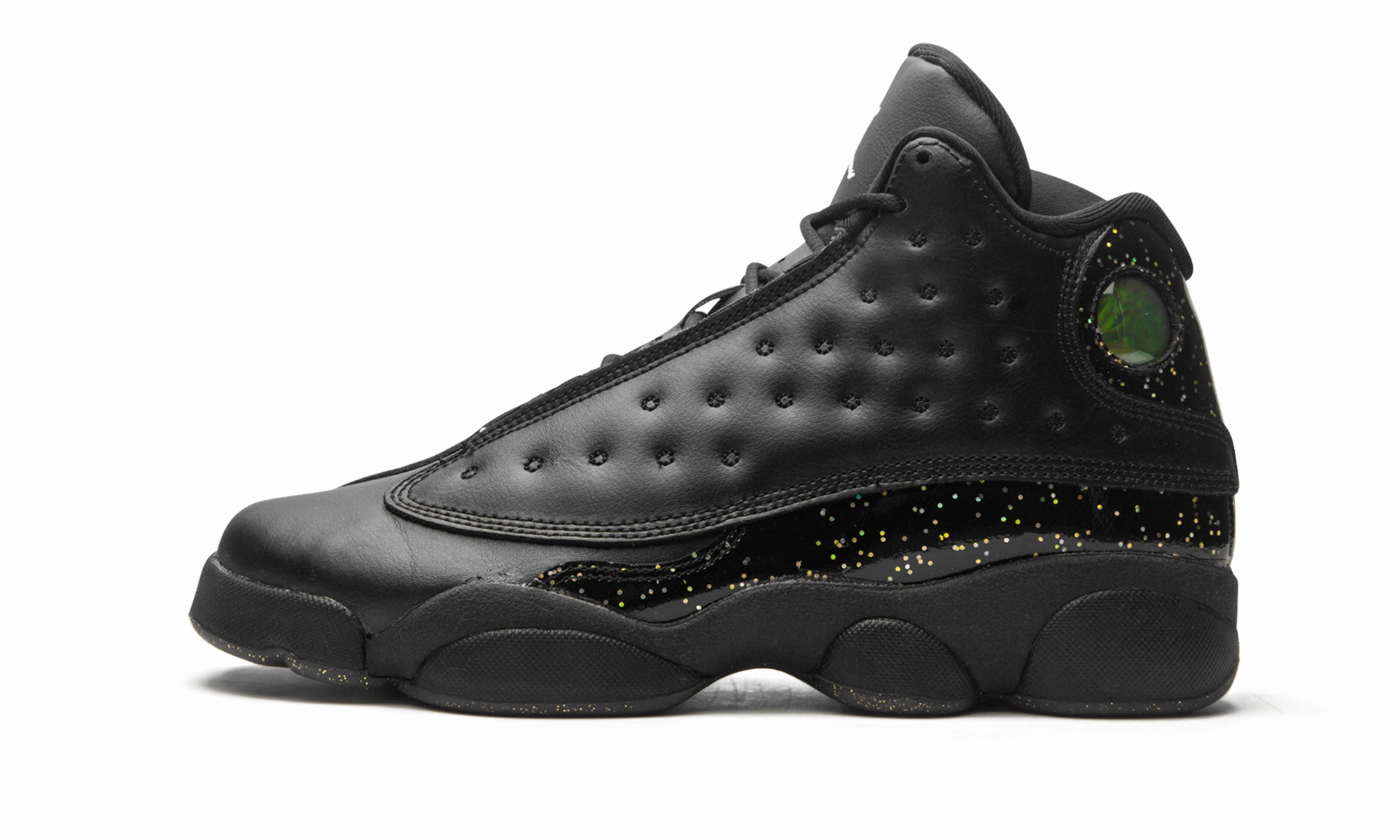 Cushioned Support Air Jordan 13 GS "Gold Glitter"