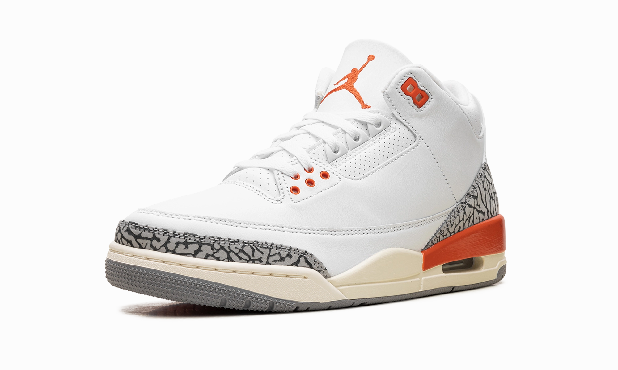 Air Jordan 3 Retro WMNS "GEORGIA PEACH" Minimal Design Soft Finish