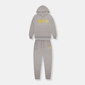 Bold Detail Trapstar Decoded Chenille Tracksuit - Grey / Yellow
