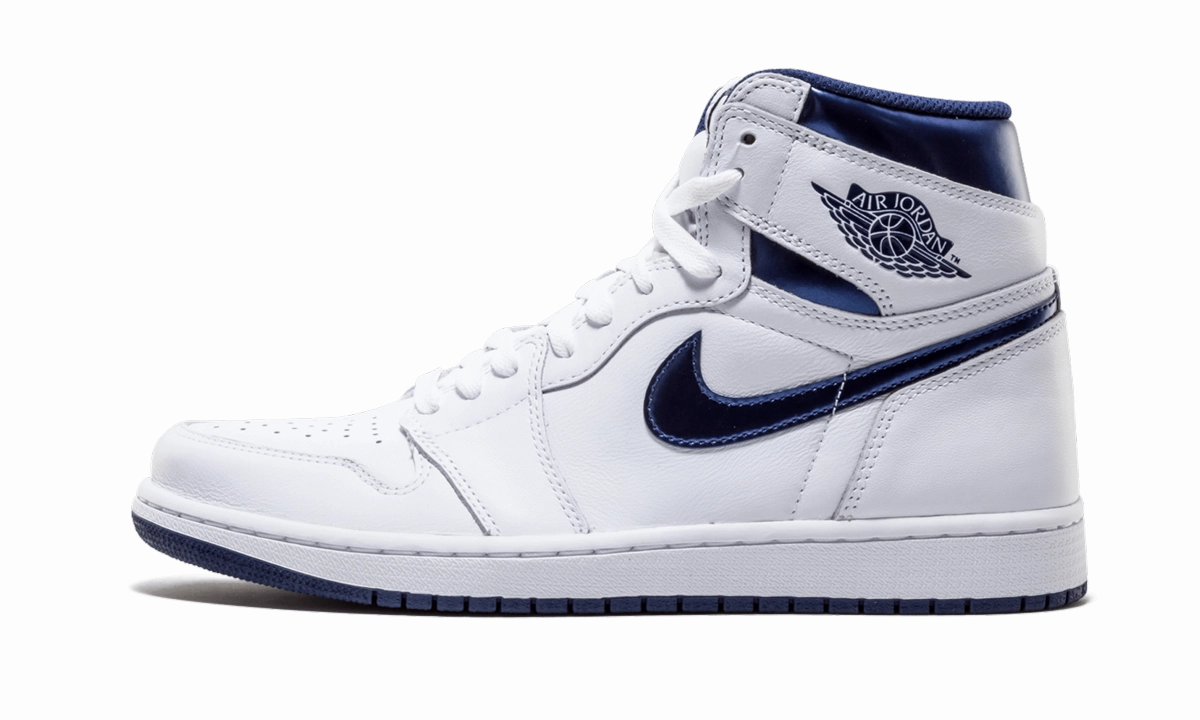 Glam fit Air Jordan 1 Retro "Metallic Navy"