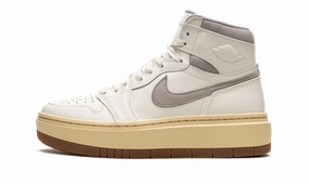 AIR JORDAN 1 ELEVATE HIGH SE WMNS "Sail/Pale Vanilla/Gum Medium Brown/College Grey" Layered silhouette All Day Wear