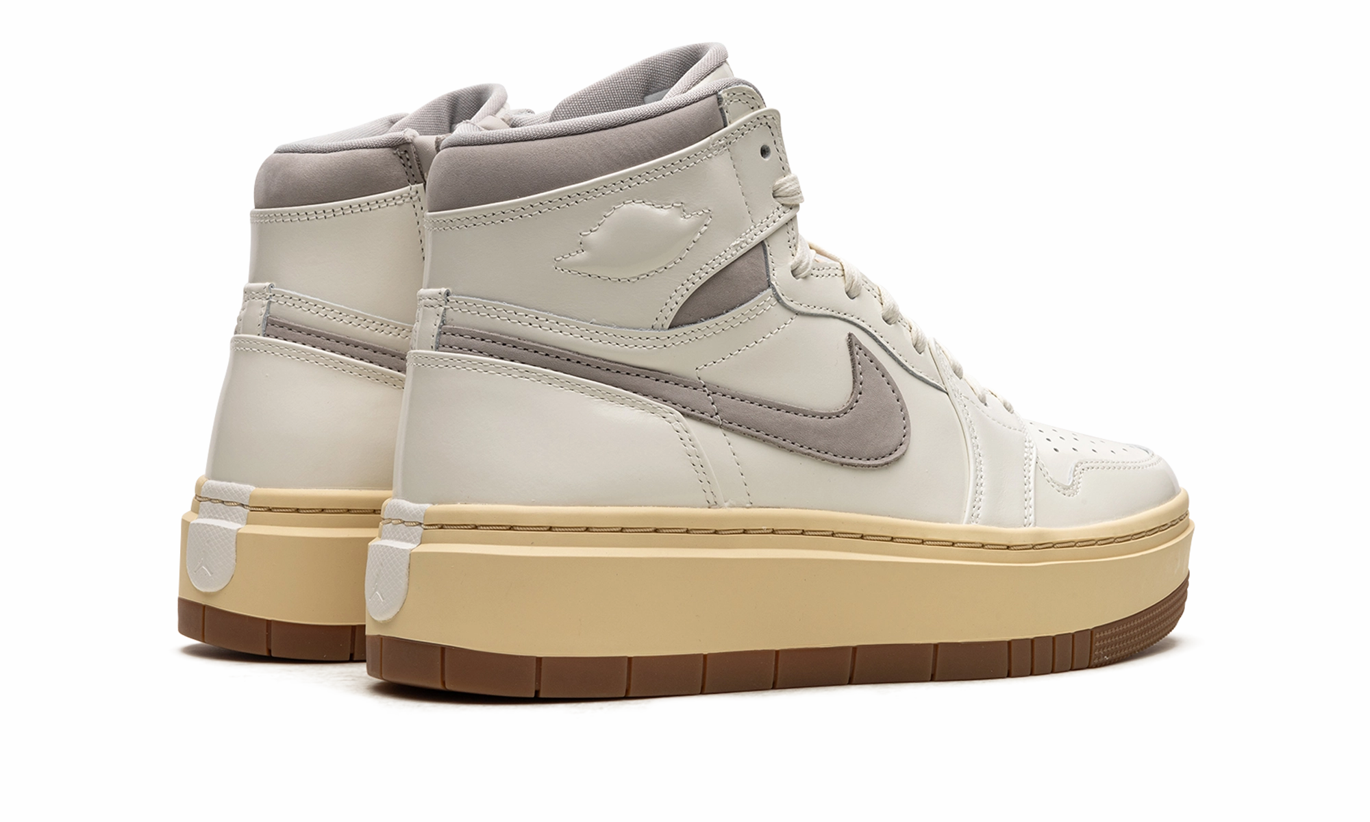 AIR JORDAN 1 ELEVATE HIGH SE WMNS "Sail/Pale Vanilla/Gum Medium Brown/College Grey" Air Flow