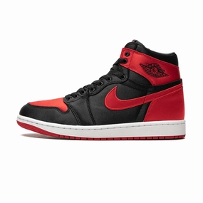 Air Jordan 1 Retro High OG Satin Bred running in a cycling studio shoes unique - running
