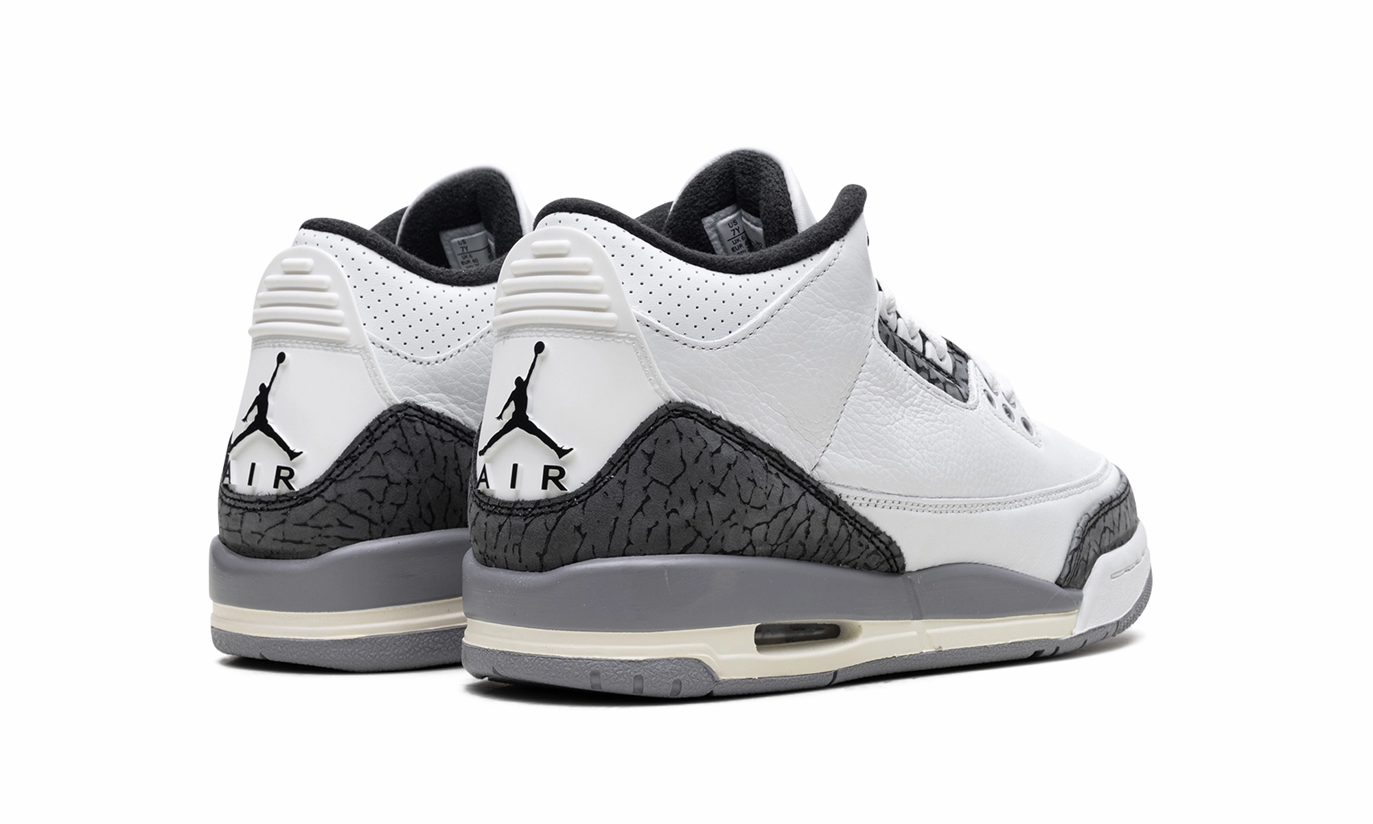 Sleek Style Core Fitness Air Jordan 3 GS "Cement Grey"
