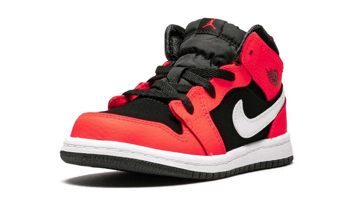 Distinctive materials Air Jordan 1 MID TD "Infrared 23"
