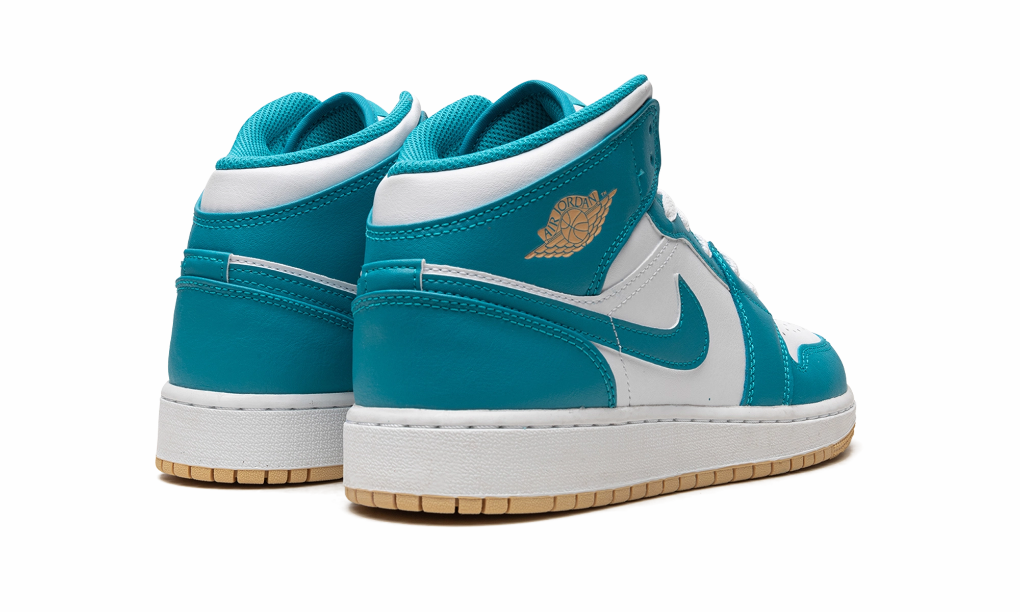 Air Jordan 1 Mid GS "Aquatone" Quick Walk Built To Move