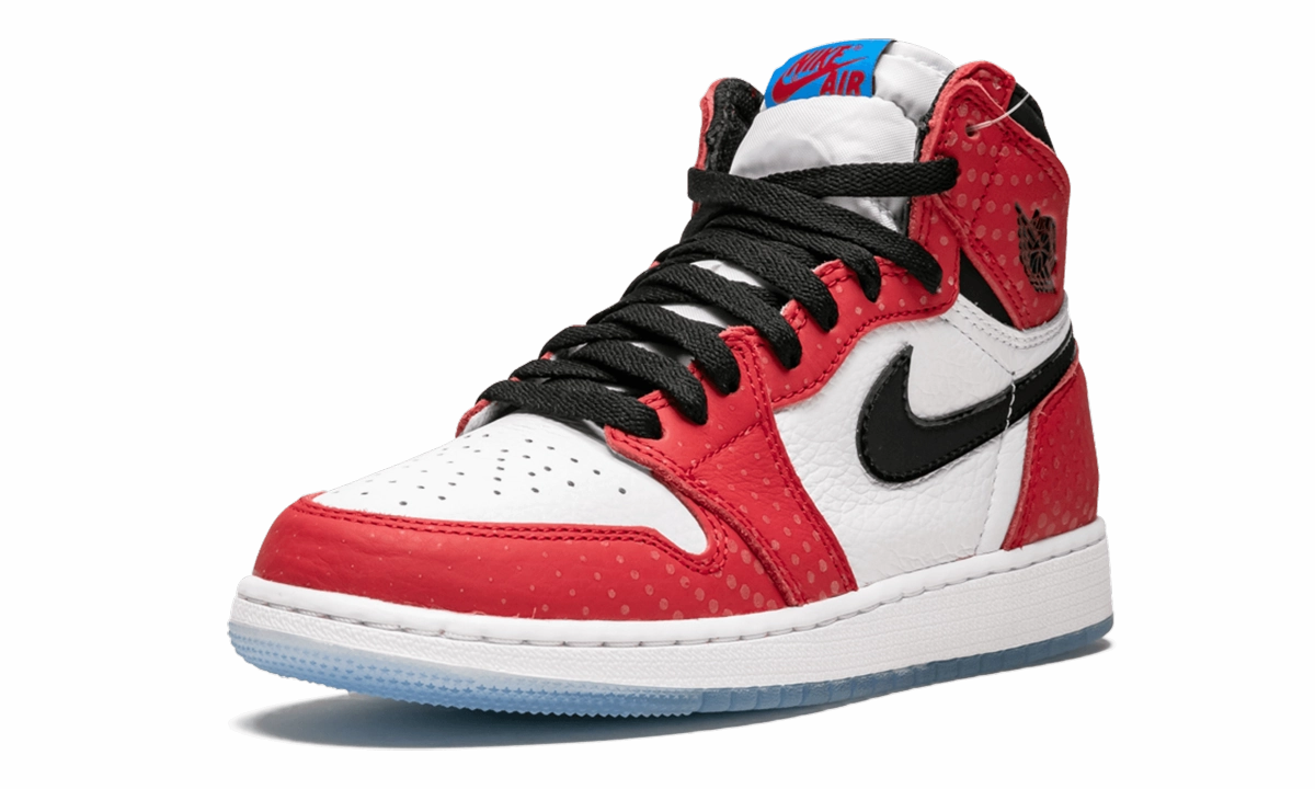 Air Jordan 1 Retro High OG GS "Spider-Man Origin Story" Flexible Steps