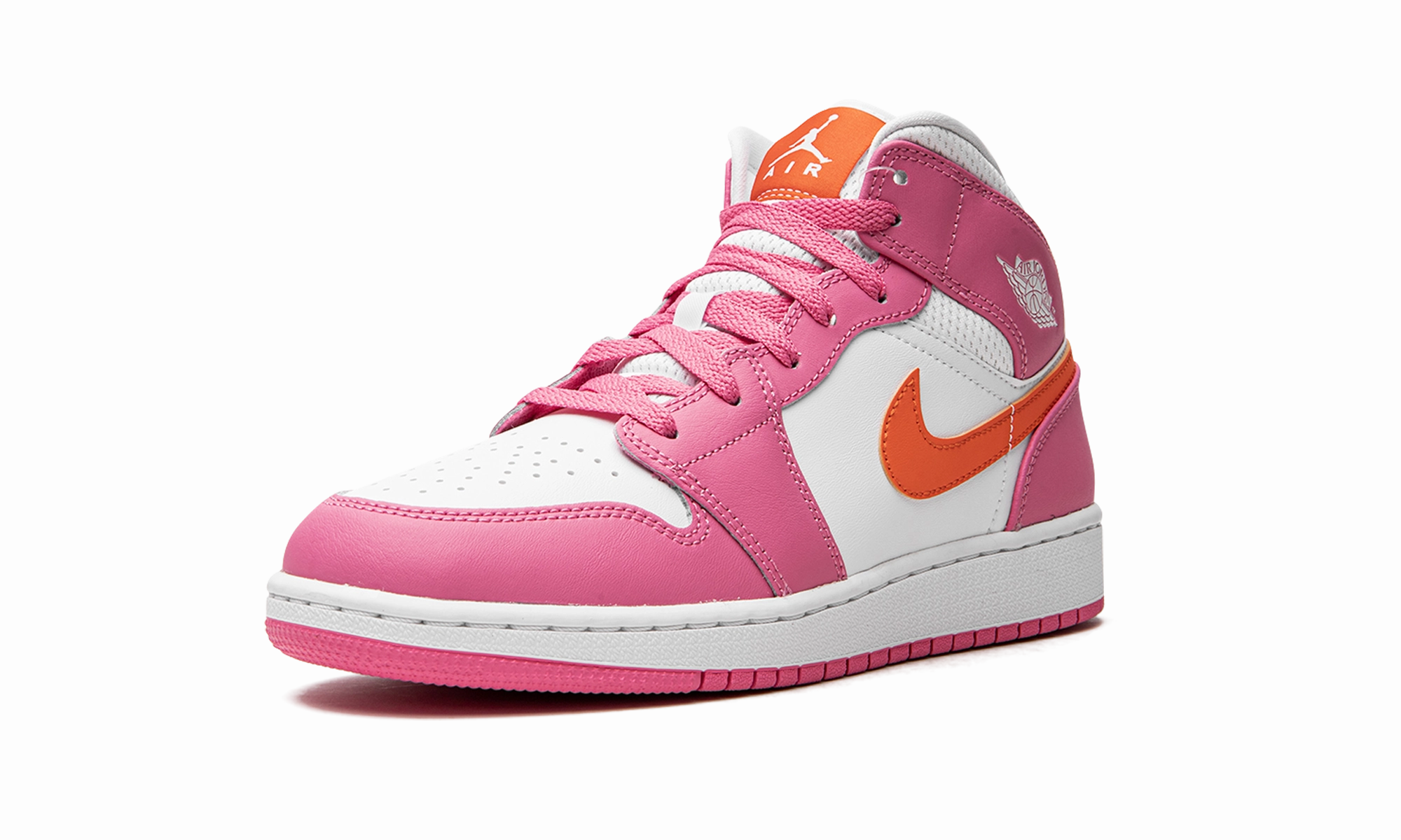 Casual grip Outsole Traction Air Jordan 1 Mid GS "Pinksicle"