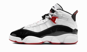 running for a way to stay connected to the community Jordan 6 Rings GS "White Varsity Red Black"