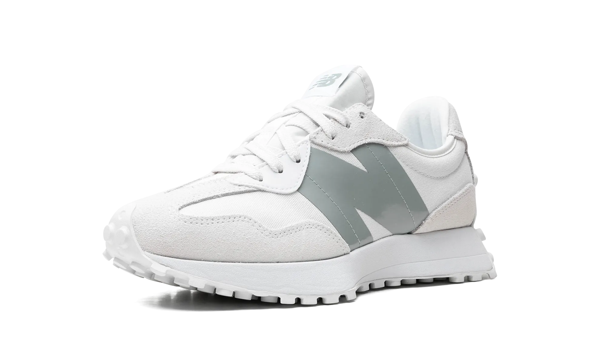 Soft Cushioning 327 WMNS "Grey / Green"