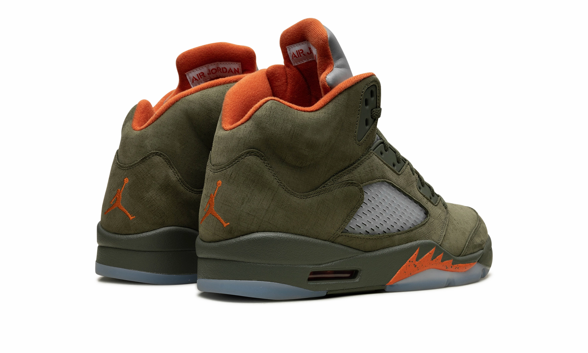 Soft Interior speed training footwear Air Jordan 5 OG "Olive"