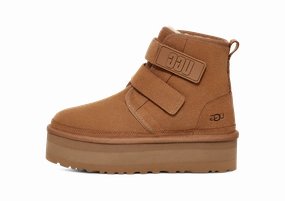UGG Neumel Platform Boot Chestnut Fringe Sole