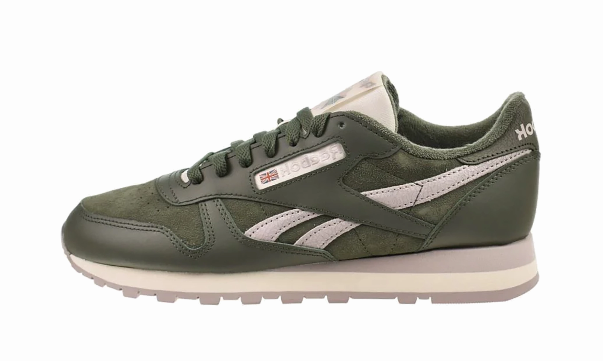 Slow Pace Casual running Classic Leather "Green/Green/Grey"