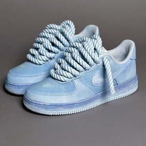 Nike Air Force 1 Rope Laces??Triple White stain - resistant shoe feature