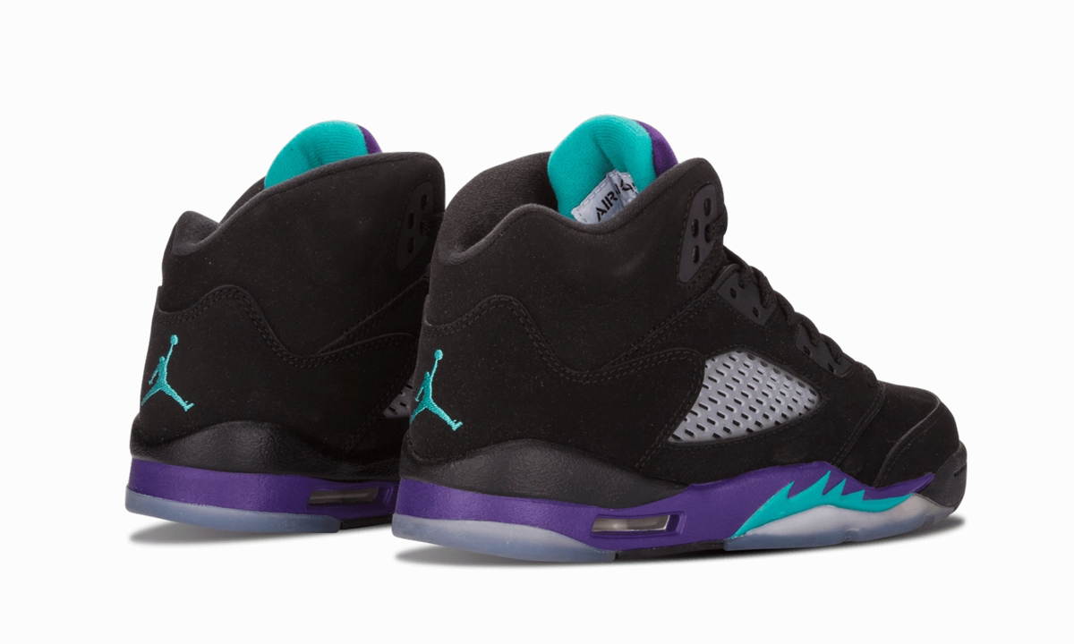Air Jordan 5 Retro GS "Black Grape" Men's running forest running wear