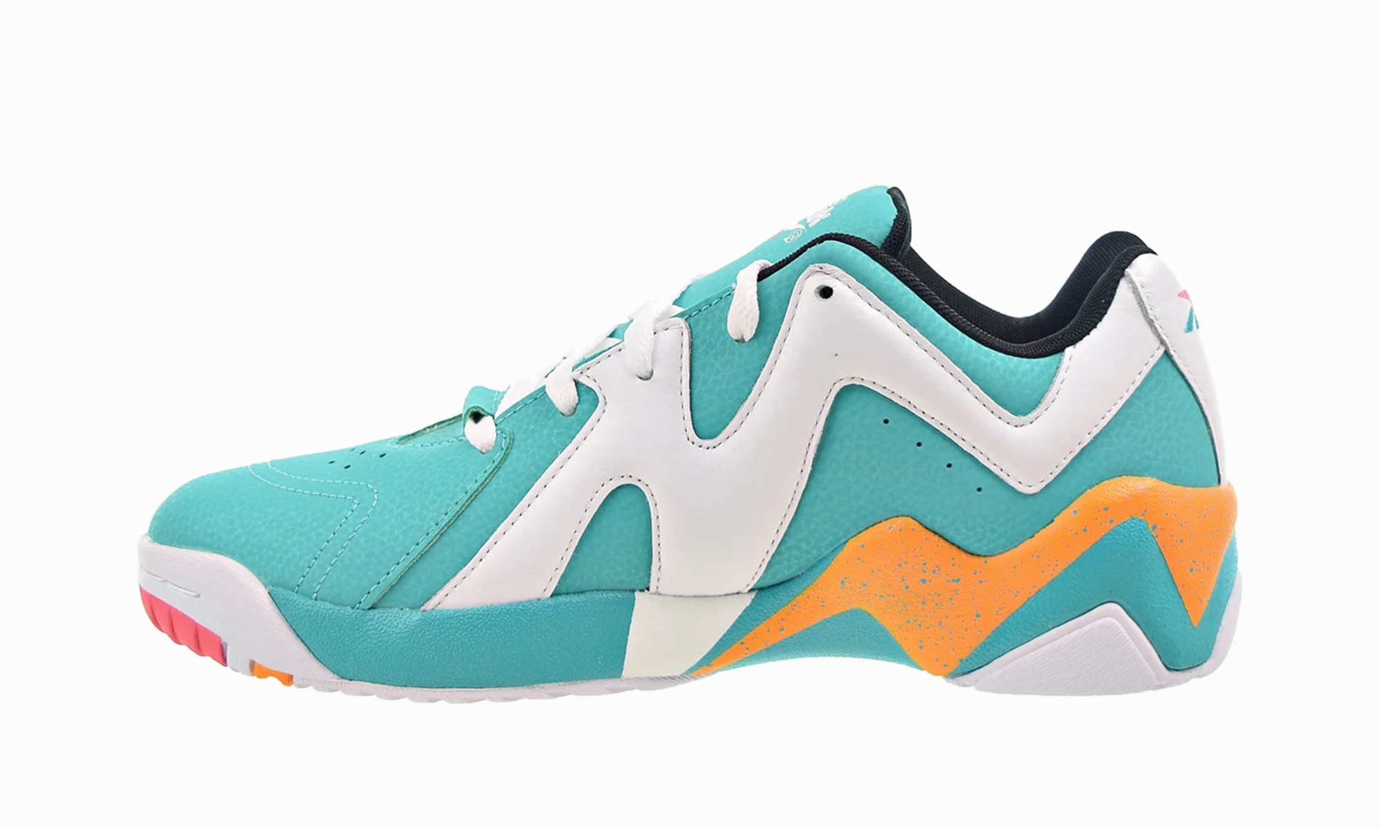 training shoes modern - design shoes Kamikaze II Low Basketball "Spearmint-Footwear White-Orange"