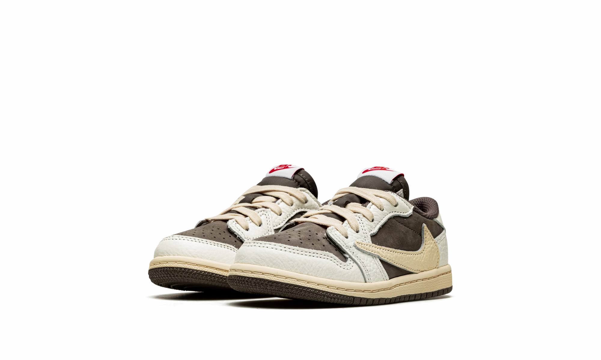 Jordan 1 Low OG SP TD "Travis Scott - Reverse Mocha" Breathable touch fresh feel