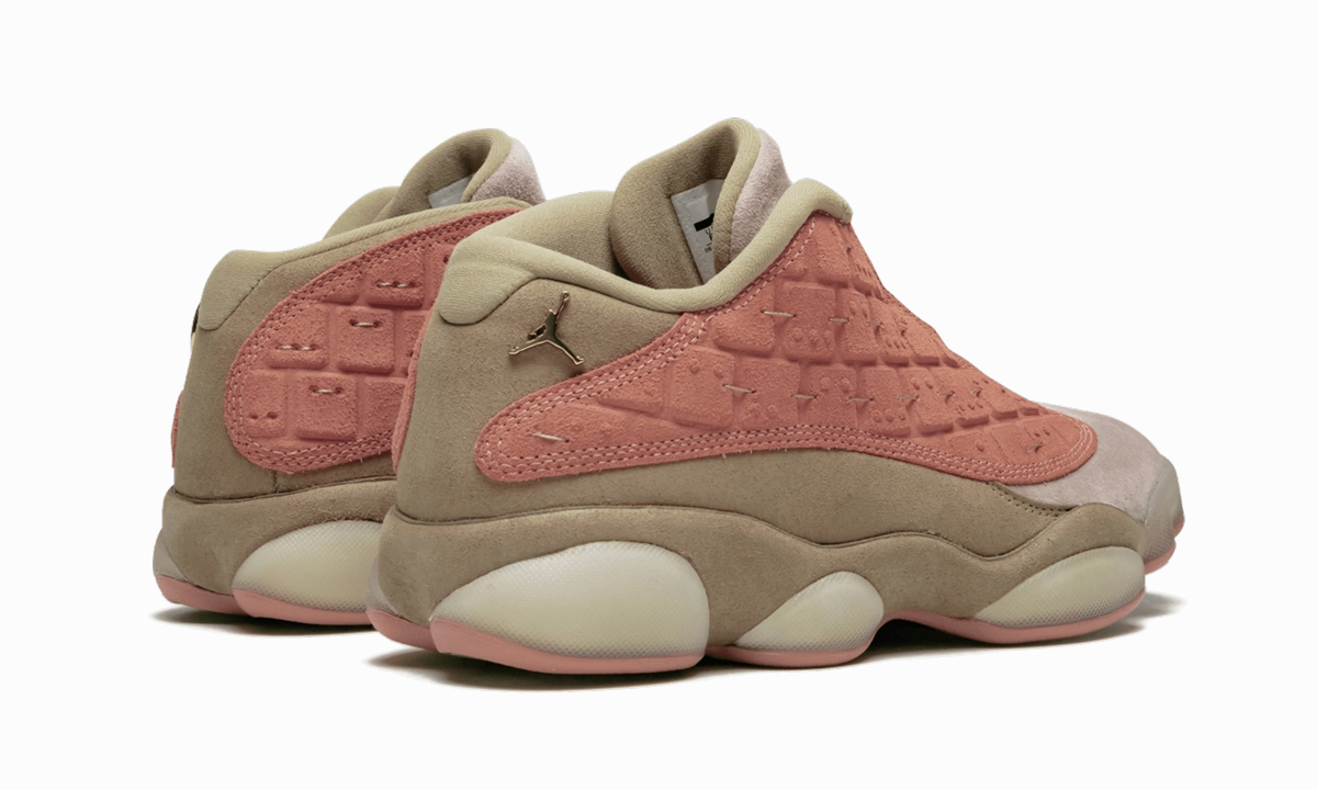Travel Step Air Jordan 13 Retro Low NRG/CT "CLOT/Terracotta Warrior"