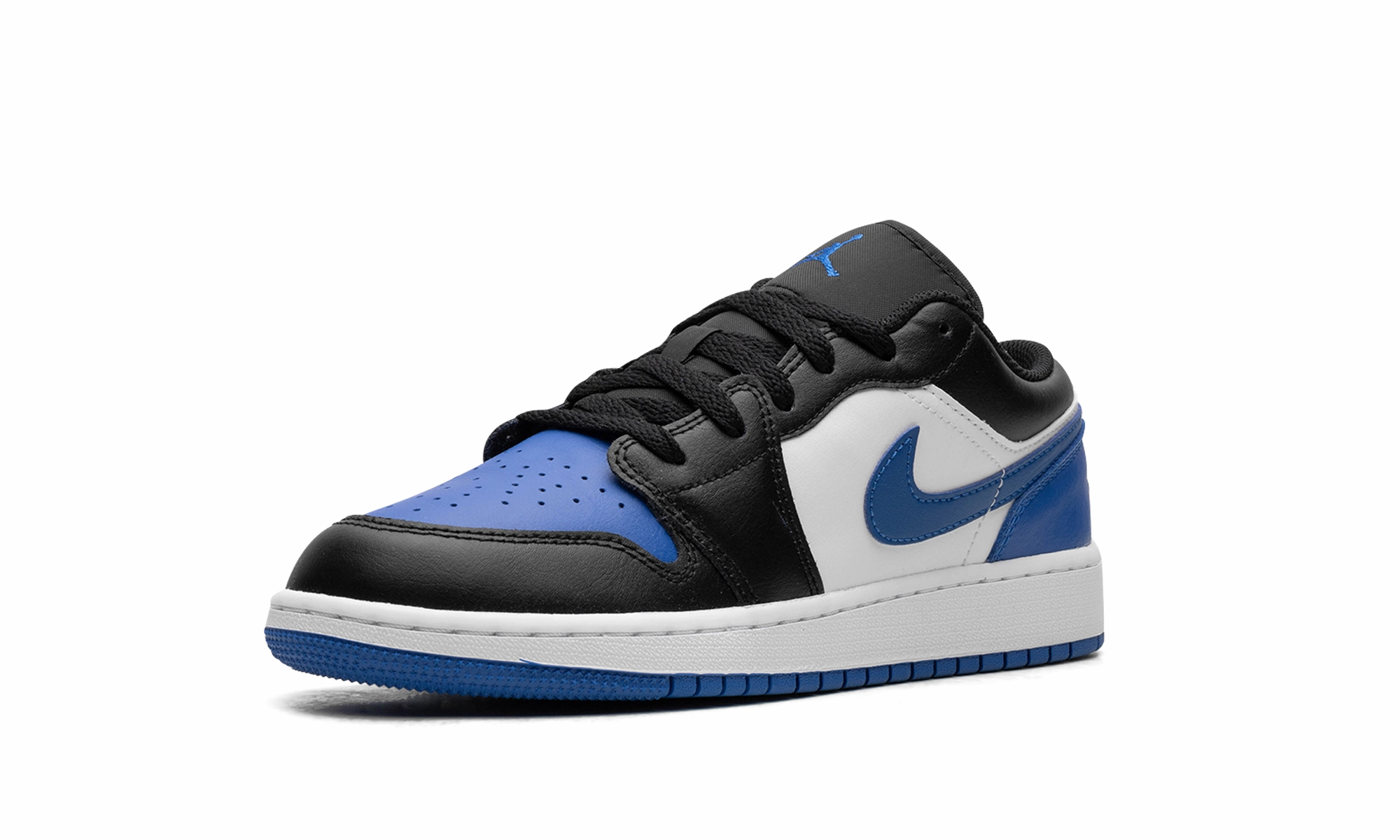 Air Jordan 1 Low GS "Alternate Royal Toe" Flexible Cushioning Athletic Aesthetic