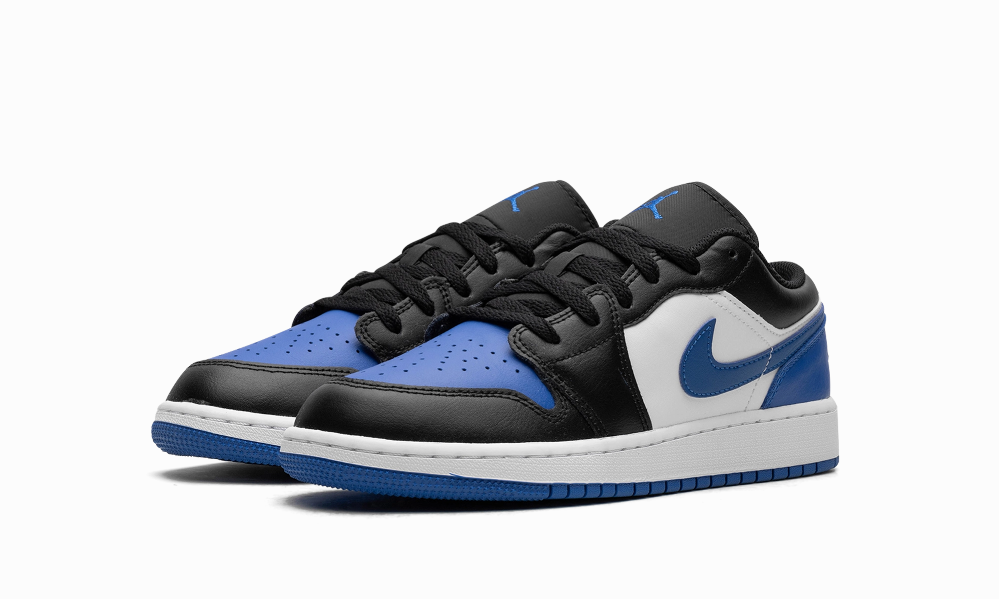 Superior Look Air Jordan 1 Low GS "Alternate Royal Toe"