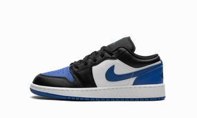 Air Jordan 1 Low GS "Alternate Royal Toe" Street Friendly Casual Athletic