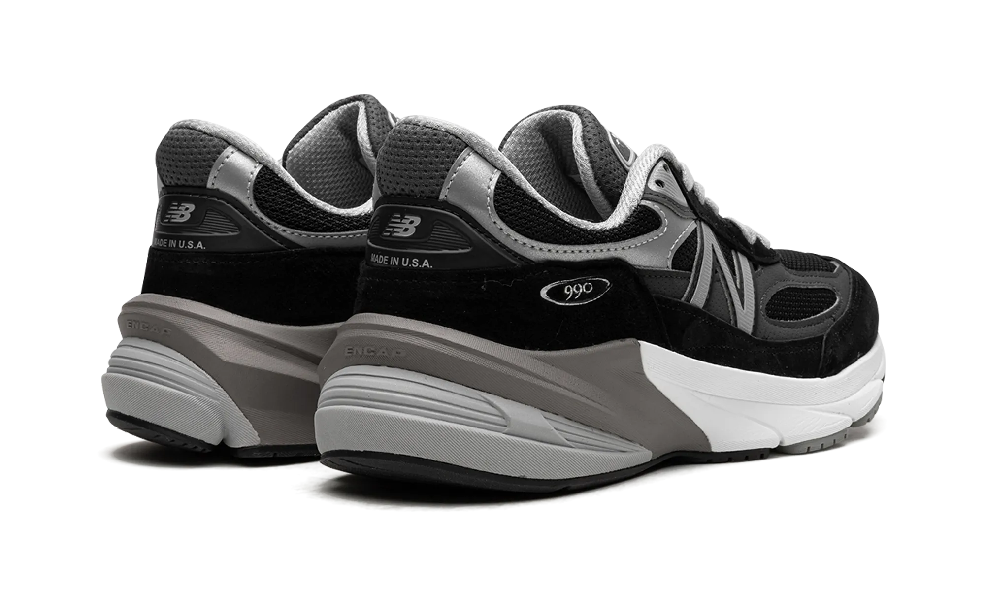 running in the heat shoes 990v6 WMNS "Black/Silver"