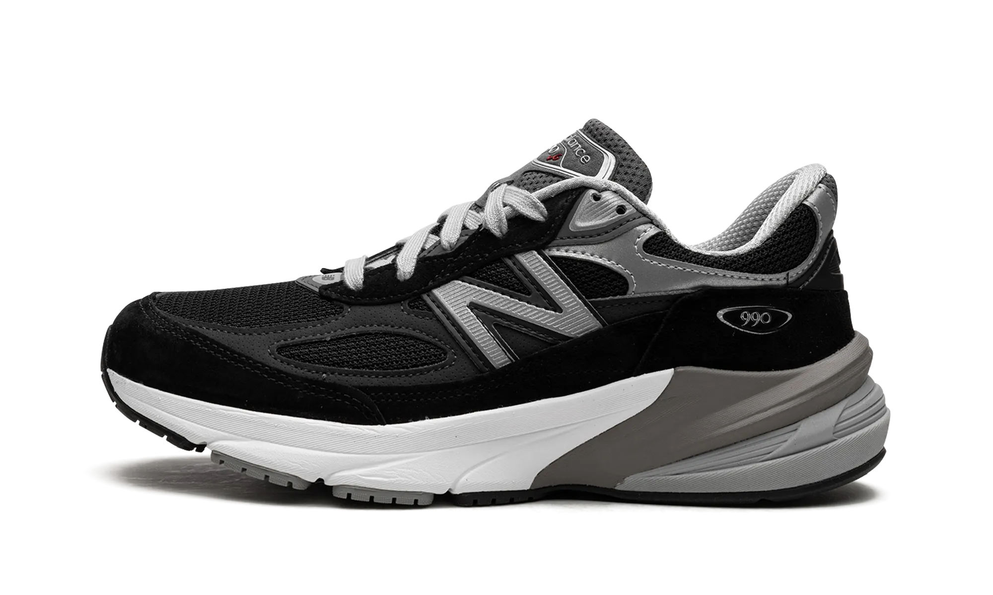classic - style running shoes 990v6 WMNS "Black/Silver"