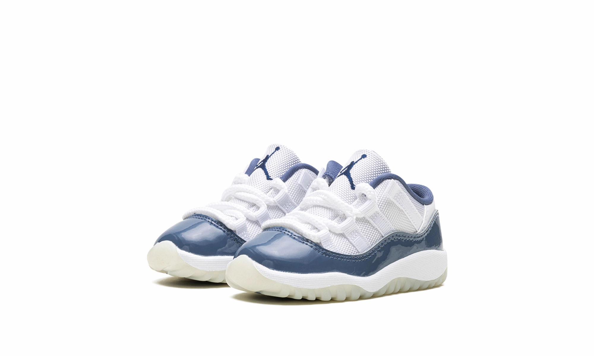 Air Jordan 11 Retro Low TD "Midnight Navy" heel - cup insole shoes