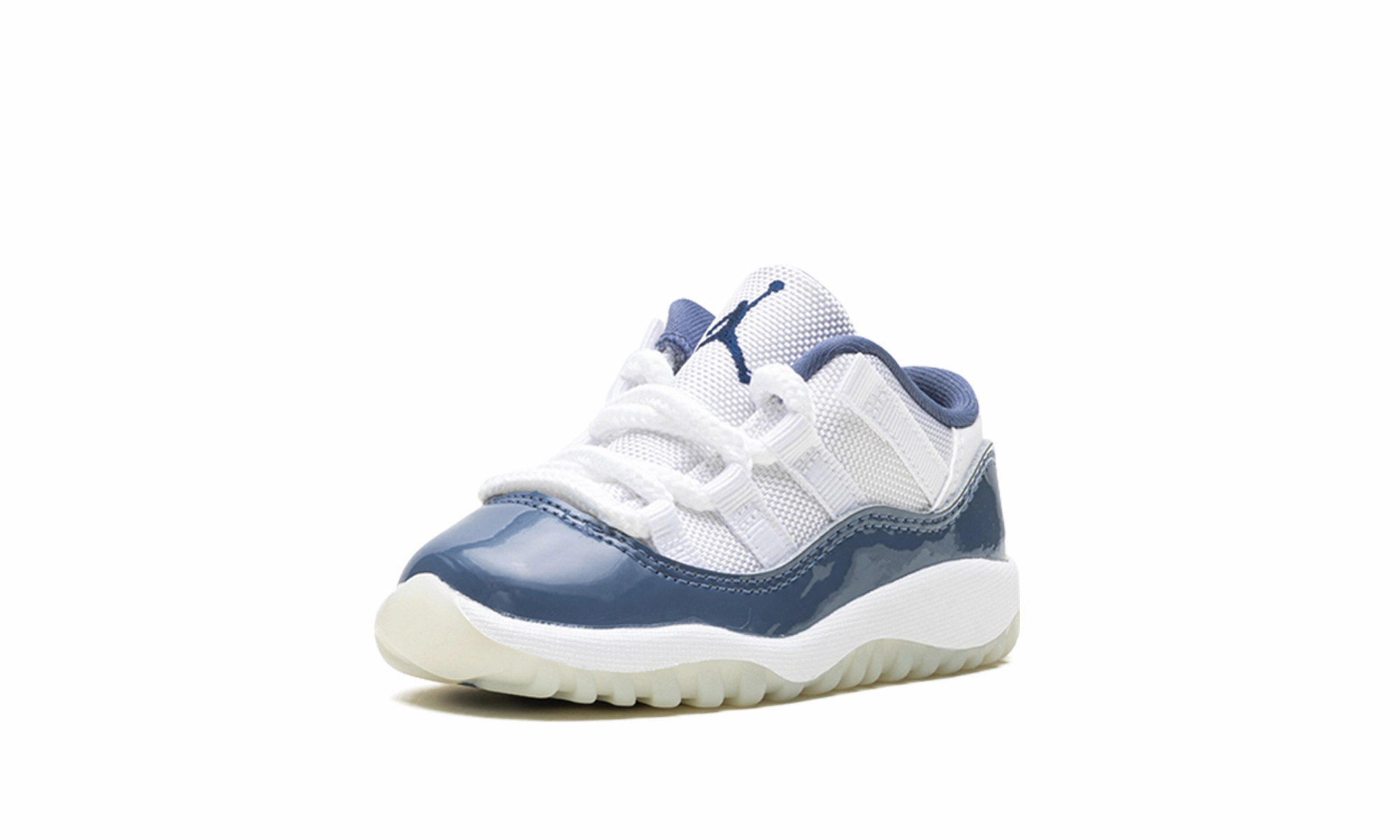 Air Jordan 11 Retro Low TD "Midnight Navy" Reinforced toe running for competition shoes