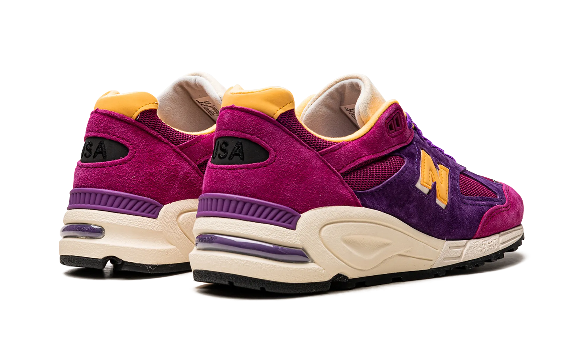 990v2 "Pink/Purple" Rough surface running