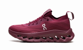 Cloudtilt WMNS "Loewe - Beet Red" hook - and - loop - trimmed - design shoes