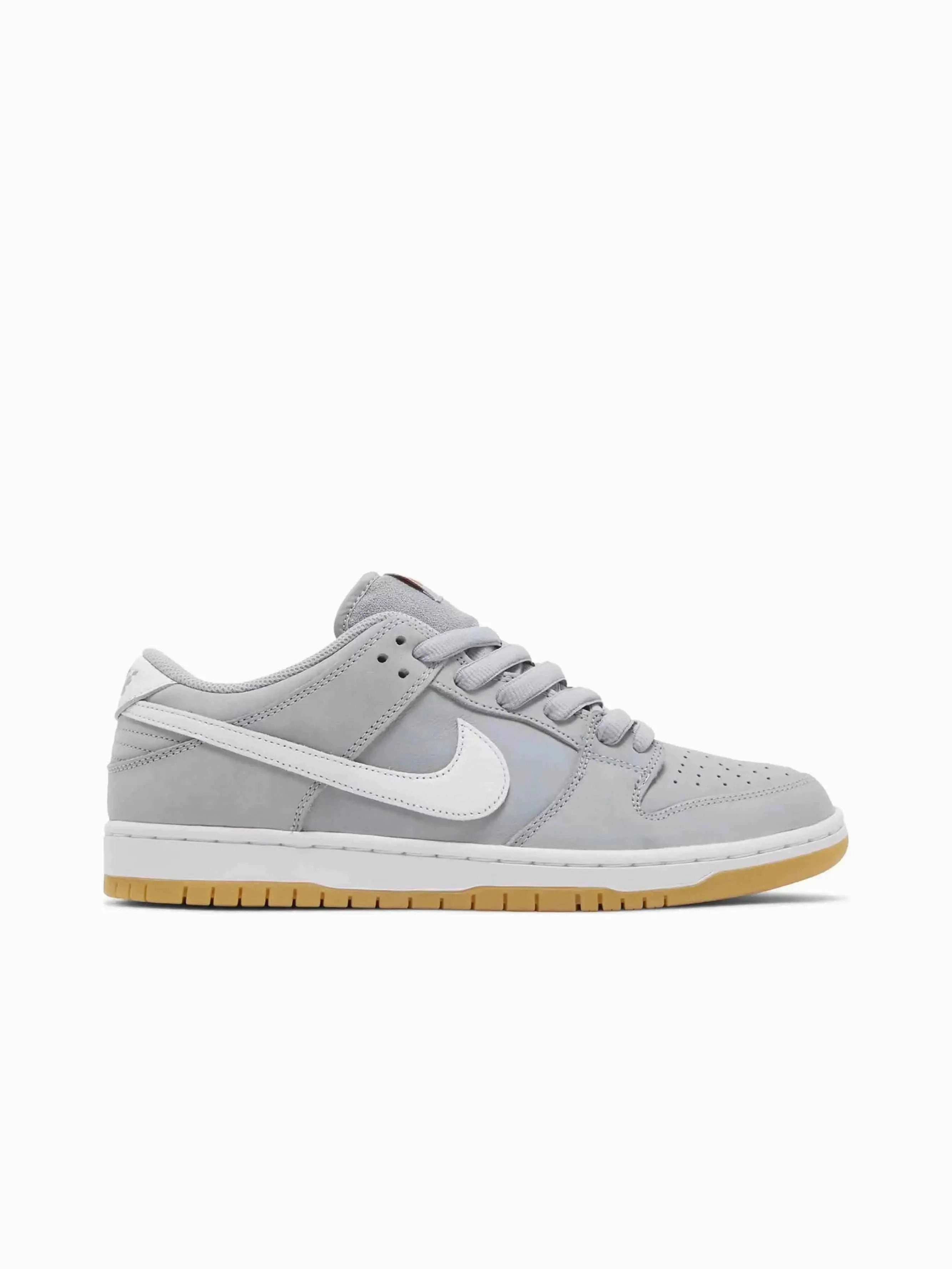 Nike SB Dunk Low Pro ISO Orange Label Wolf Grey Gum running in triathlons shoes