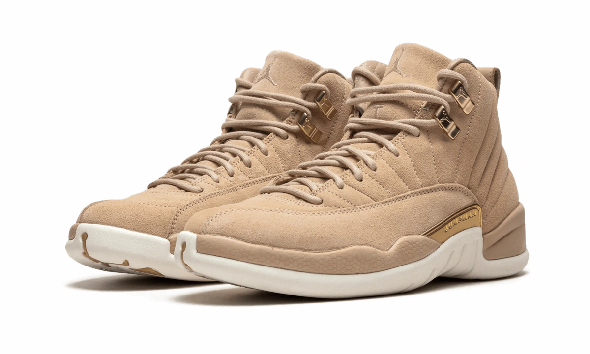 Solid - colored AIR JORDAN 12 RETRO WMNS "Vachetta Tan"