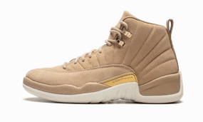 AIR JORDAN 12 RETRO WMNS "Vachetta Tan" high - top design spandex - feature shoes