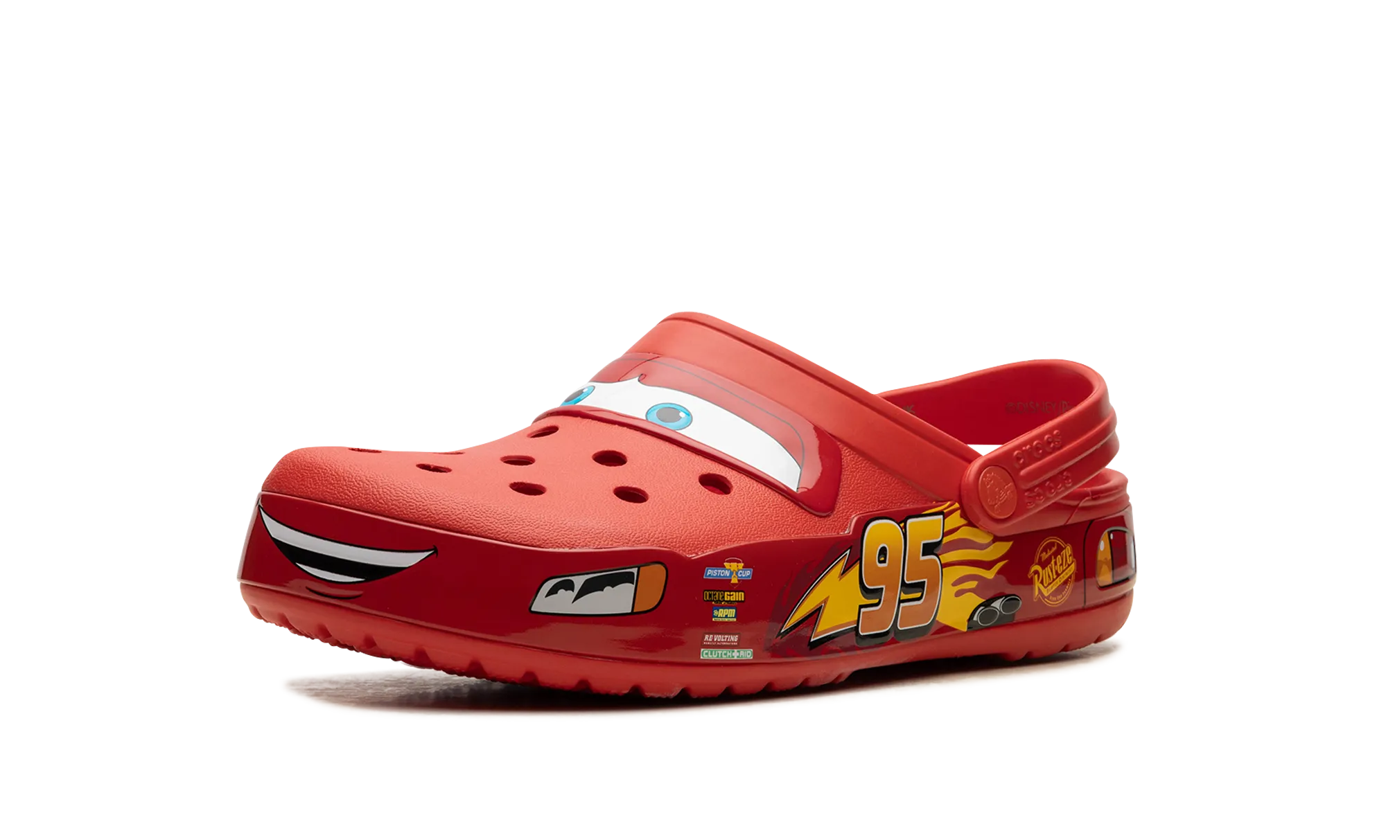 Crocs Classic Clog "Lightning McQueen" Heel Support