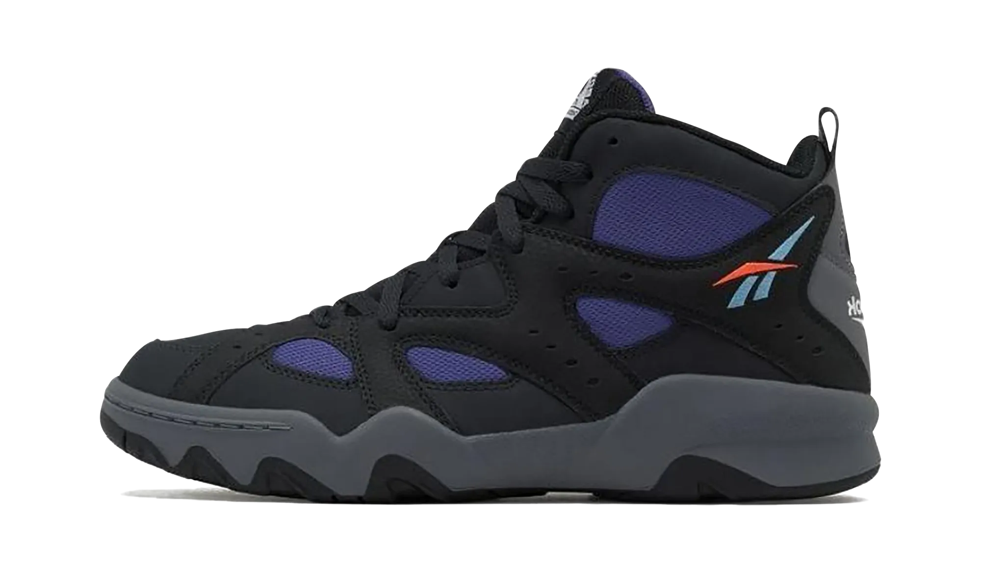 running for stress relief travel - friendly shoes ATR Decimator "Night Black Ultimate Purple"