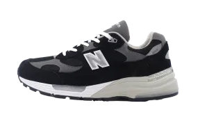 992 "Made in USA - Black Grey" regional - themed running shoes barefoot running simulation