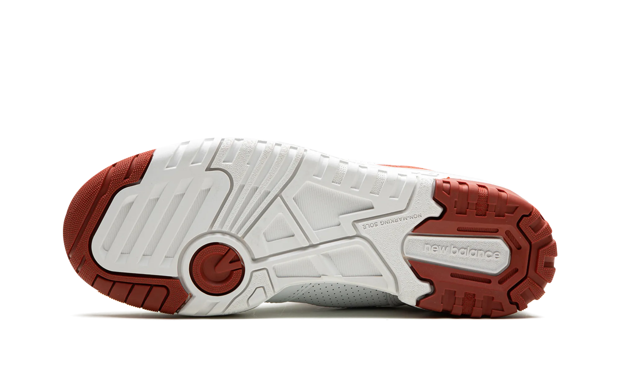 550 WMNS "Brick Red" Trendy Look promotion - themed running wear